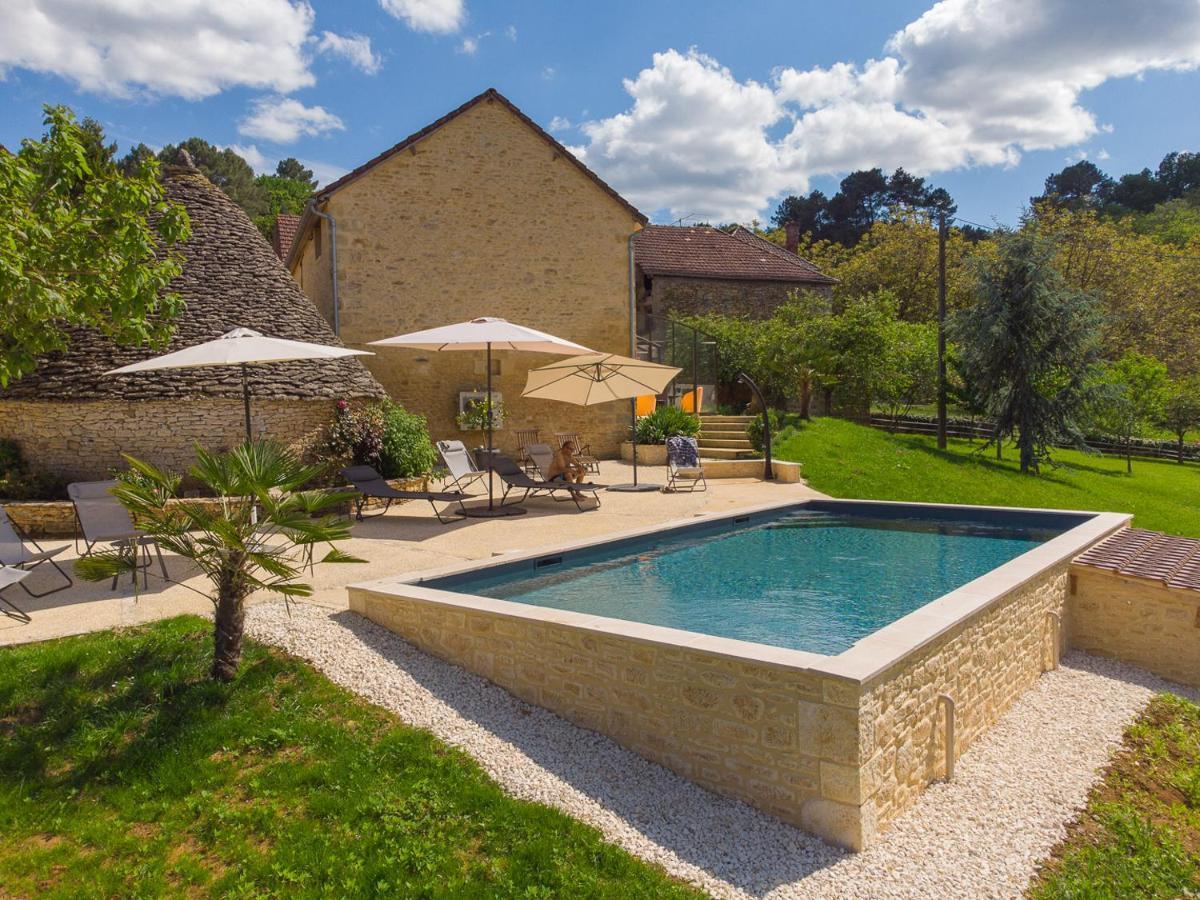 Le Four A Pain, Gite Avec Piscine Et Spa Proche Sarlat Marquay Екстер'єр фото