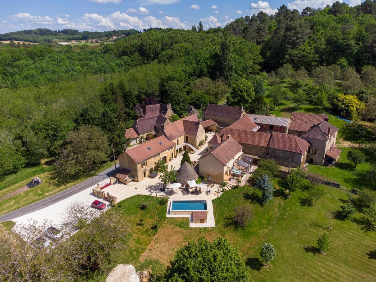 Le Four A Pain, Gite Avec Piscine Et Spa Proche Sarlat Marquay Екстер'єр фото